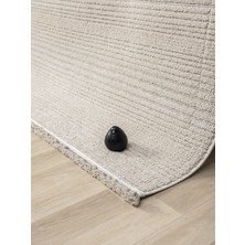Step Serisi Naturel Bukleli Yumuşak Dokulu Iskandinav Dokuma Halı