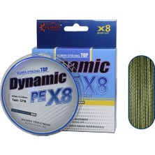 Captain Dynamic Pe 8 Örgü Ipi Misina 300MT Yeşil 0,18MM