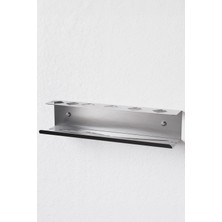 Dyson Airwrap-Multistyler Uyumlu Aksesuar Standı Paslanmaz Çelik,vida&bant Çift Montaj Seçeneği Raf