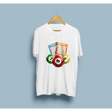 Oversize Lottery / Loto Kumar Oyunu Unisex T-Shirt