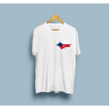 Oversize Czech Republic / Çek Cumhuriyeti Tasarım Unisex T-Shirt