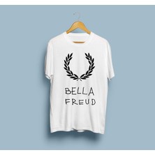 Oversize Bella Freud Tasarım Unisex T-Shirt