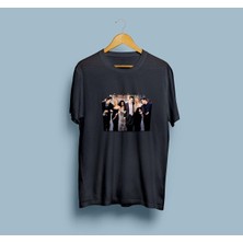 Oversize Friends Karakterleri Tasarım Unisex T-Shirt