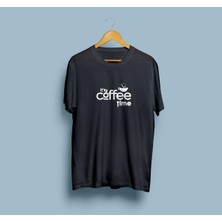 Oversize Kahve Zamanı Yeni Tasarım Unisex T-Shirt