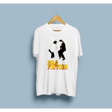 Oversize Pulp Fiction 2 Tasarım Unisex T-Shirt