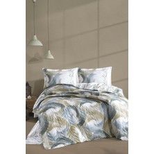 Clasy Ranforce %100 Pamuk Tek Kişilik Dört Mevsim Set Estiva V1 Yeşil