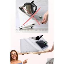 Thermomix Tm6 ve Tm5 Için Ahşap Kaydırıcı, Slider, Stand
