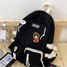 Izuku Midoriya Anime No 2 Ahşap Rozet Marteniçka Bileklik Hediyeli -Çanta-Broş-Aksesuar