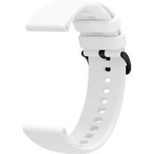 Qcy Watch Gt, Gtc, Gts, Gt2, Gs2 ile Uyumlu Yumuşak Dokulu Soft Renk Silikon Kordon Kayış