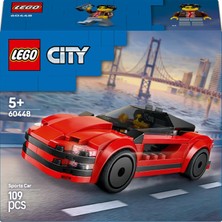 LEGO City Kırmızı Spor Araba 60448-5 Yaş ve Üzeri   (109 Parça)