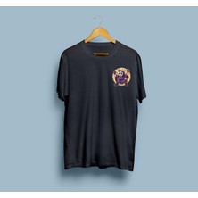 Oversize Scream Sticker Baskılı Unisex T-Shirt