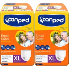 Canped Emici Külot Hasta Bezi Xl-Extra Large Büyük Adet 14 (2pk*7)
