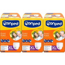 Canped Emici Külot Hasta Bezi Xl-Extra Large Büyük Adet 21 (3pk*7)
