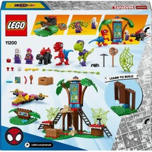 LEGO Marvel Spidey ve Inanılmaz Arkadaşları Ağaç Ev Karargahında  11200-4 Yaş ve ÜZERI(143 Parça)
