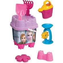 Serenity Haven 8 Parça Büyük Boy Kale Plaj Deniz Kum Kovası Lüx Kova Seti Oyuncak