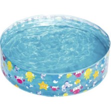 Bestway 3 Halka Okyanus Desenli Yuvarlak Havuz