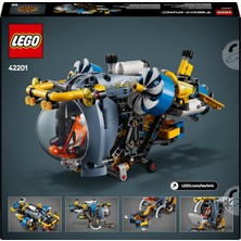 LEGO Technic Derin Deniz Araştırma Denizaltısı Oyuncağı – 9 Yaş ve Üzeri 42201 (413 Parça)