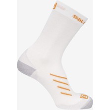 Salomon Pulse Crew Çorap - Beyaz