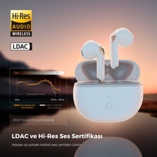 Soundpeats Air 3 Deluxe HS TWS Bluetooth 5.3 Kablosuz Kulaklık - Hi-Res LDAC (Resmi Distribütör Garantili)