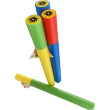 Serenity Haven 1 Adet 25X3 cm Makarnalı Süngerli Su Pompası Pompalı Su Tabancası Havuz Deniz Oyuncağı