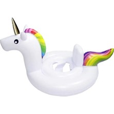 Serenity Haven Unicorn Bebek Simidi, Oturaklı Bebek Deniz Simidi, Oturaklı Bebek Simidi, Baby Float