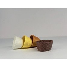 Maket - 4'lü 1/12 Mini Dokulu Sepet Istenilen Ölçekte Üretilir Iletişime Geçiniz