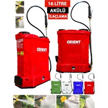 Rowermax Orient Turbo 16 Lt Şarjlı Sırt Tipi  Pompası Akülü Ilaçlama Makinesi