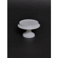1/12 Ölçek 1 Adet Pasta Tepsisi Yüksek Minyatür Diorama Eşya Aksesuar