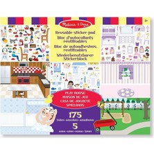 Melissa&Doug Tak Çıkar Çıkartma Kitabı-Oyun Evi
