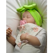 Bebeğin Için En Konforlu Bandana,2'li Set 0-2yaş Kız Bebek Penye Fiyonk Bandana