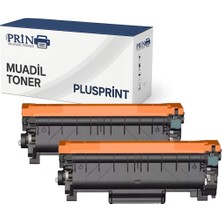 PlusPrint TN-2459 - Brother MFC-L2771DW Uyumlu Muadil Toner 2'li Paket