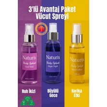3'lü Body Splash Seti | Soul Mate Angel - Magic Night Noir - Bomb Effect Bombshell | 100 ml