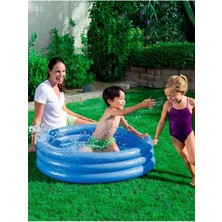 Bestway Mavi Çocuk Su Havuzu 3 Boğumlu 122X25 cm Havuz