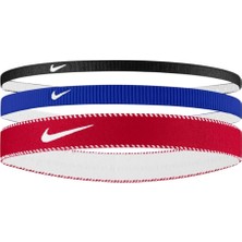 Nike N1011933-475 Flex Classic Mixed Geniş Saç Bandı 3 lü Paket
