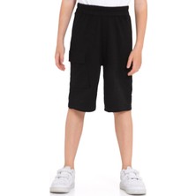 Kargo Cepli Erkek Çocuk  Basic Şort 73651-1