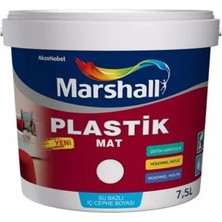 Marshall Plastik Mat Iç Cephe Boyası Pembe Inci 7,5 Lt (10 Kg)