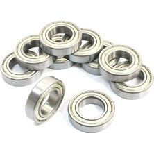 Prc 607 Zz 10 Adet Rulman (Metal Kapak) 7X19X6 Sabit Bilyalı Minyatür Rulman