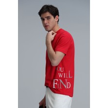 Lufian Potter Modern Grafik T- Shirt Siyah