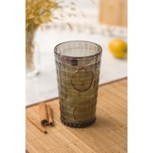 Allegra Füme 6 Lı Bardak Seti 750 ml Akrilik Malzeme - Cam Değildir Kırılmaya Dayanıklı