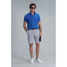 Lufian Laon Smart Erkek Polo Tişört Slim Fit Siyah