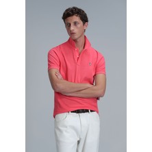 Lufian Laon Smart Erkek Polo Tişört Slim Fit Siyah