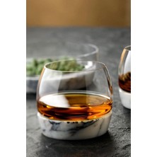 Paşabahçe Nude Chill Mermer Altlıklı Kristal Viski Bardagı 1 Adet 1116671 22334