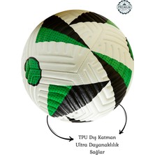 Futbol Topu 2026 5 Astarlı Pompalı Set Dayanıklı Sert Zemin Halı Saha Ekstra Dayanıklı Futbol Topu No:5 FT001