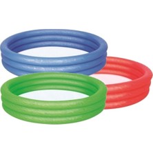 Bestway Havuz 3 Bölmeli Renkli 152X30 cm - 51026 Mavi