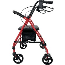 Respirox Rr-01 Katlanabilir Rolatör Kırmızı – Yeni