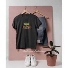 Bahriyeli Collection Oversize Zumba Group Class Tasarımlı T-Shirt