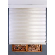 Krem  Bambu Zebra Perde