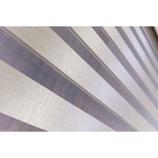 Krem  Bambu Zebra Perde