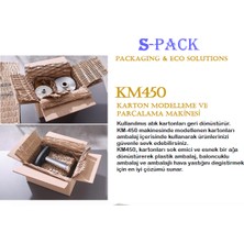 KM-450 Karton Işleme & Ambalaj Dolgu Malzemesi Makinesi