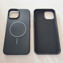 Pirok Store İphone 13-14 Magsafe İle Uyumlu Yumuşak Soft Mükemmel Manyetik Esnek Lansman Silikon Kılıf